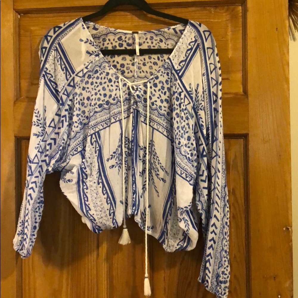 Free people blouse.